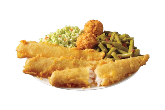 3 Piece Batter Dipped Fish Meal