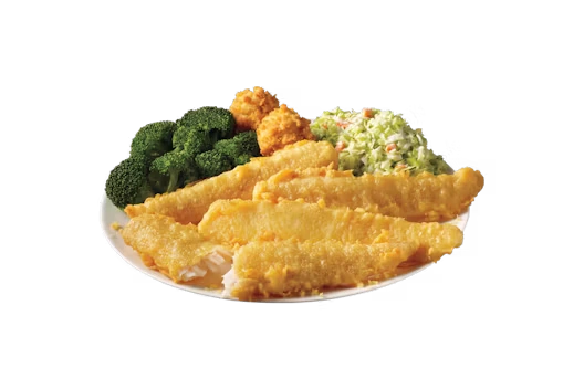 4 Piece Batter Dipped Fish Meal