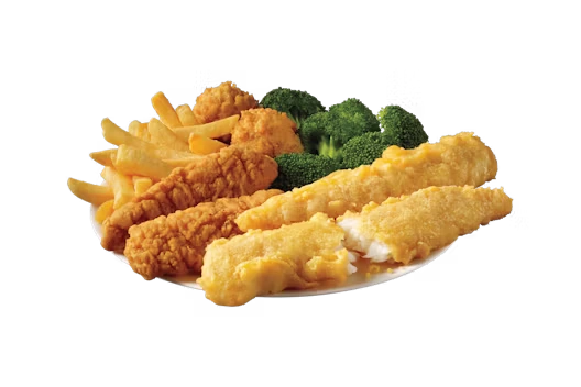 2 Piece Fish & 2 Piece Chicken Meal