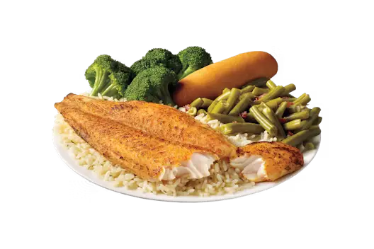 Grilled White Fish Meal